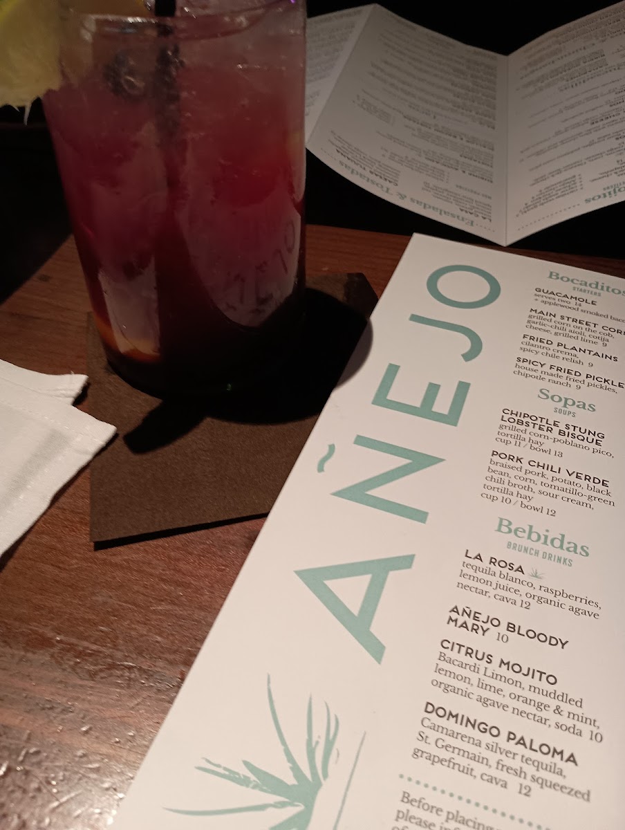 Añejo Mexican Bistro Menu - Image 3